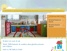 Tablet Screenshot of escuelainfantilmicasita.com